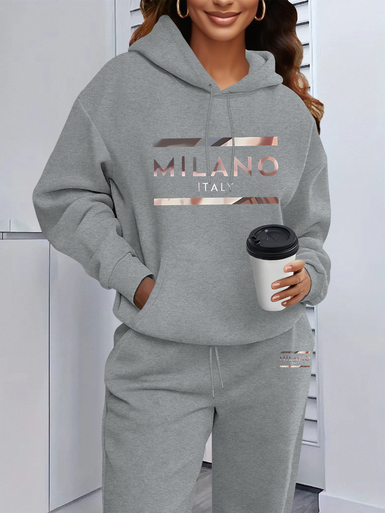 2026 Womens Print Hooded Sweat - Winter Clothing For Women review and price