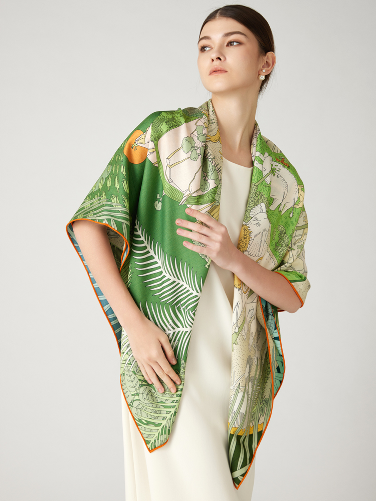 Double Faced Scarf Women Large - Winter Clothing Hong Kong review and price