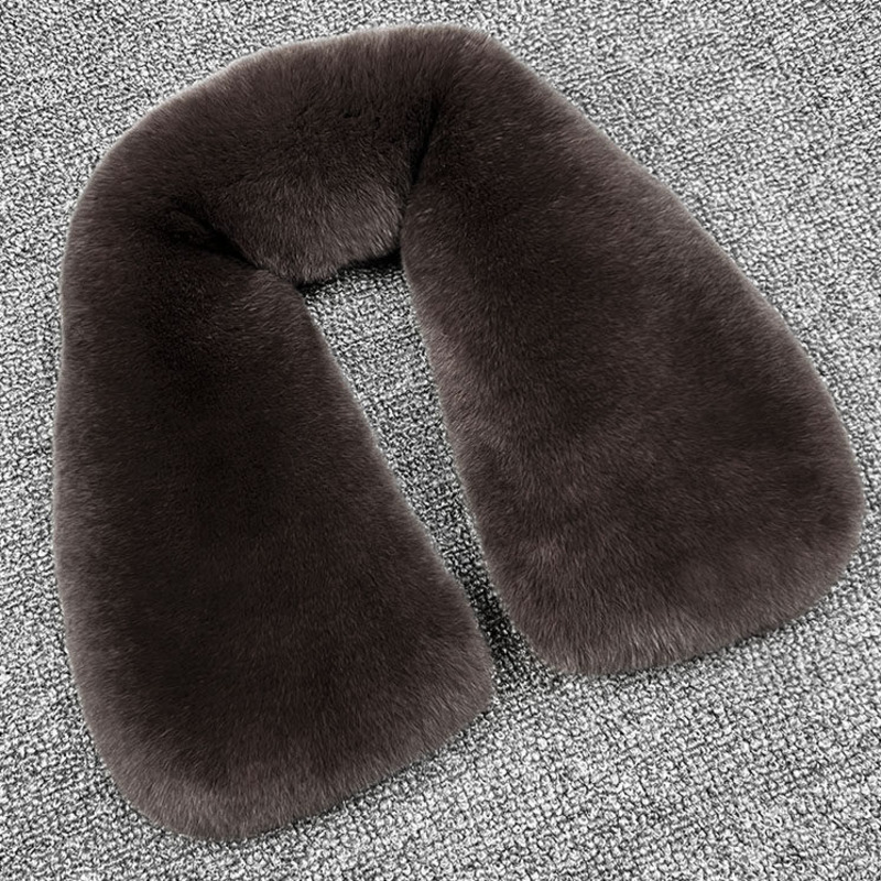 100% Rex Rabbit Fur Collar Men - Winter Clothing Pk review and price