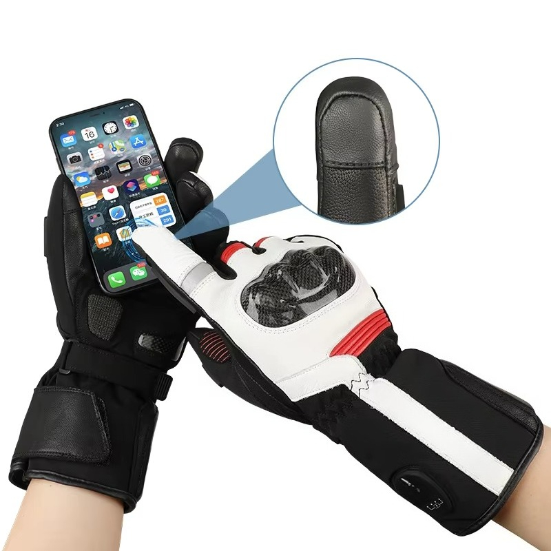 Winter Motorcycle Gloves Touch - Heated Gloves Electric review and price